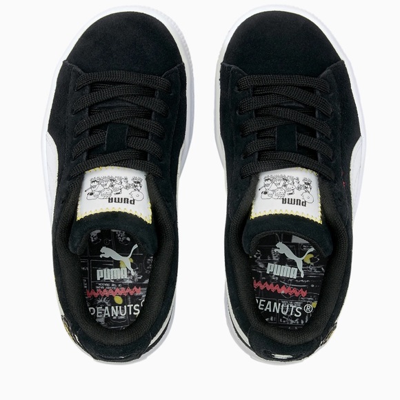 PUMA x PEANUTS Suede Classic XXI Little Kids' Sneakers - Picture 4 of 6